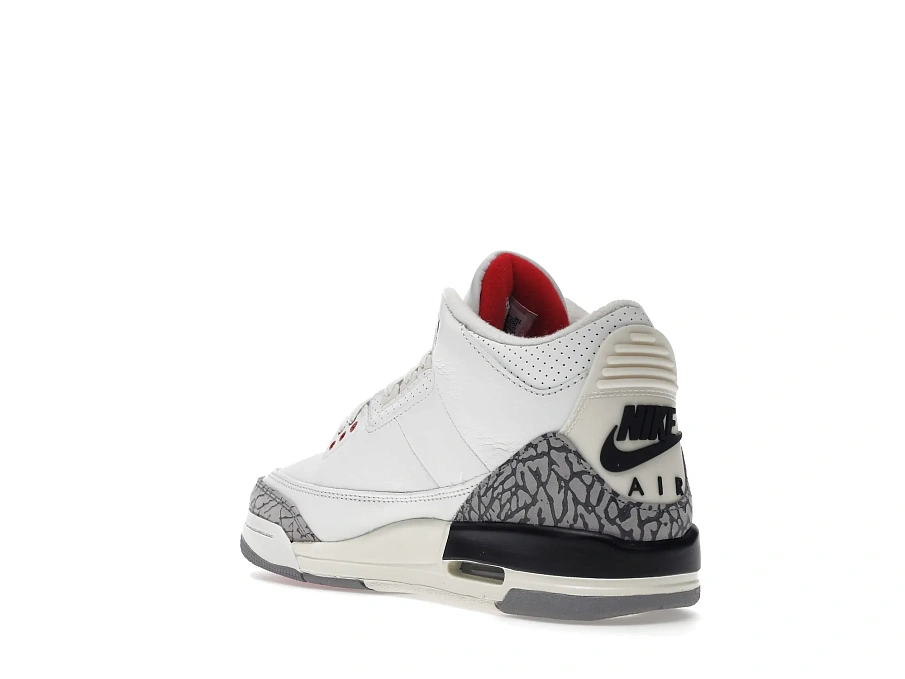 Фото № 6 с приближением к товару «‎Jordan 3 Retro White Cement Reimagined »