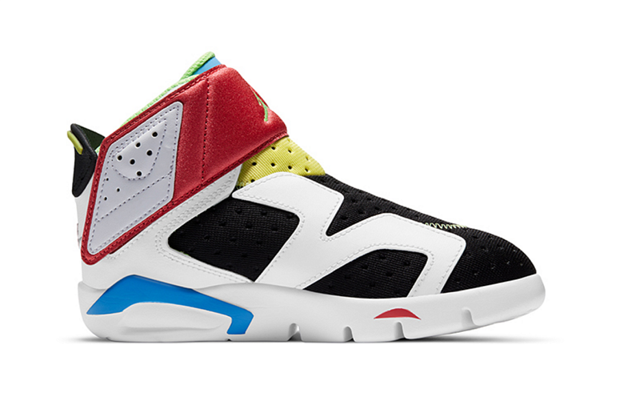 Фото № 2 с приближением к товару «‎Jordan Air Jordan 6 Retro Little Flex PS 'Multi White'»