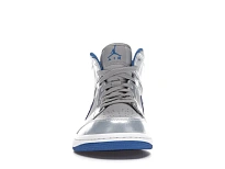 Фото № 2 с приближением к товару «‎Jordan 1 Mid Wolf Grey Sport Blue»