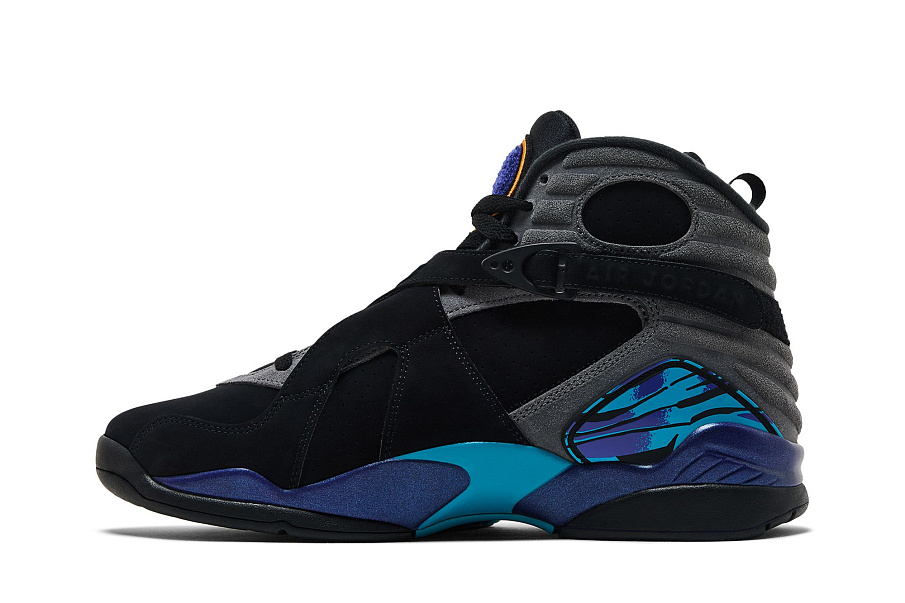 Фото № 4 с приближением к товару «‎Air Jordan 8 Retro Aqua 2025»