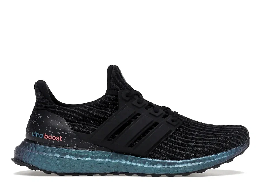 Фото № 1 с приближением к товару «‎adidas Ultra Boost Black Green Zest»