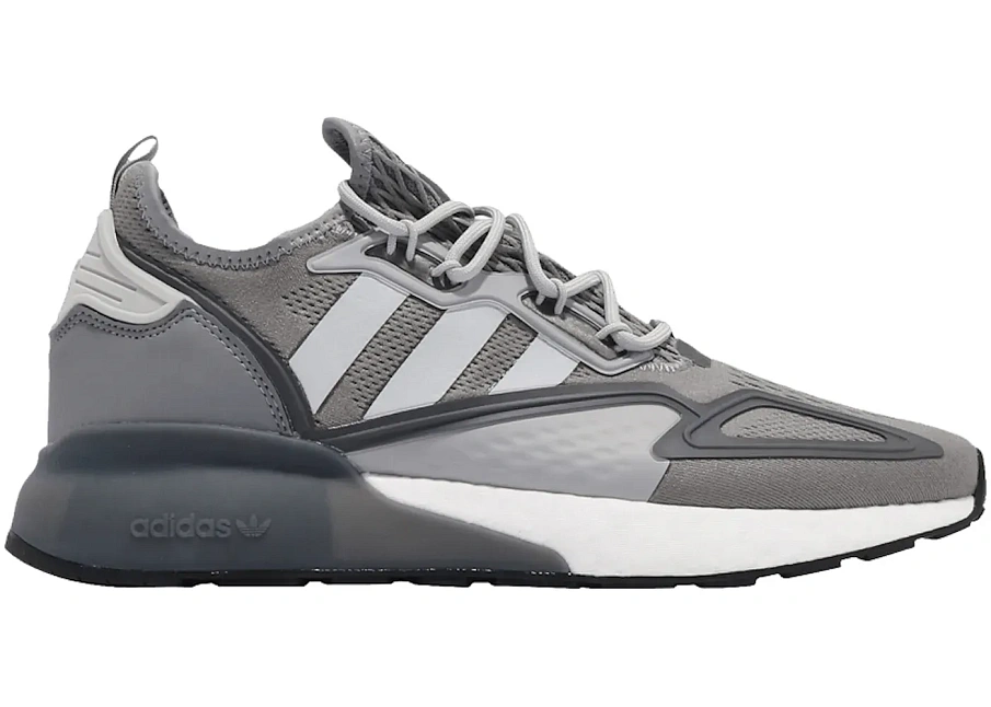 Фото № 1 с приближением к товару «‎adidas ZX 2K Boost Grey Reflective»
