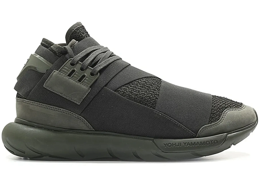 Фото № 1 с приближением к товару «‎adidas Y-3 Qasa High Black Olive»