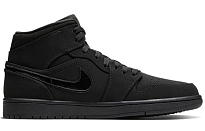 Фото № 2 с приближением к товару «‎Air Jordan 1 Mid 'Triple Black'»