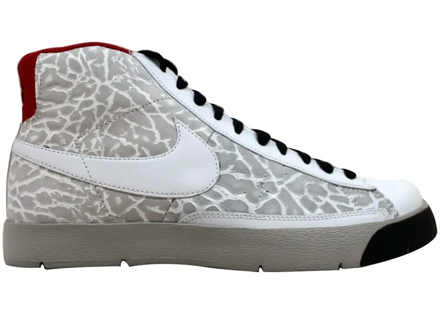 Фото № 1 с приближением к товару «‎Nike Blazer Hi Premium White/White-Granite-Black»