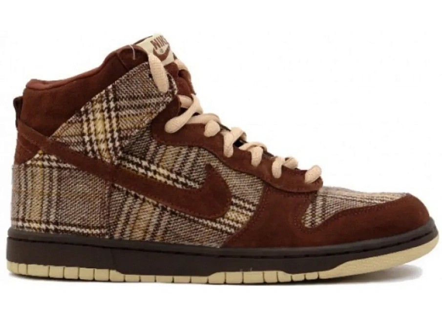Фото № 1 с приближением к товару «‎Nike Dunk High Pro SB Tweed»