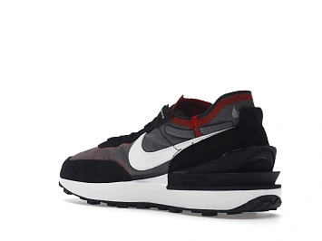 Nike Waffle One SE Black Sport Red - 5