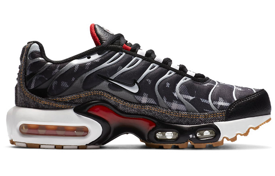 Фото № 2 с приближением к товару «‎Nike Air Max Plus (GS) BlackSilverRed»