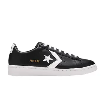 Converse Pro Leather Low Black White - 1