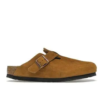 Birkenstock Boston Soft Footbed Suede Mink - 1