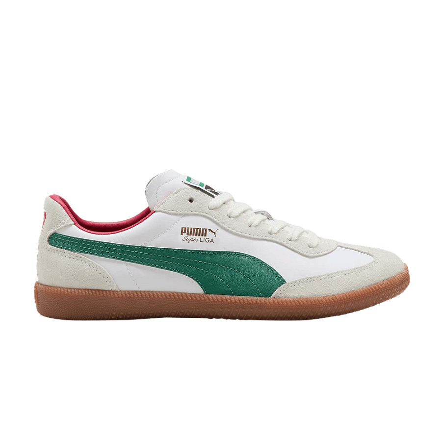 Фото № 1 с приближением к товару «‎Puma Super Liga OG Retro White Vine Gum»
