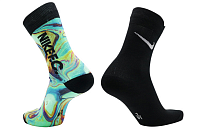 Фото № 2 с приближением к товару «‎Nike FC 2-Pack Training Antislip Football Mid-length Socks GreenBlackRainbow»