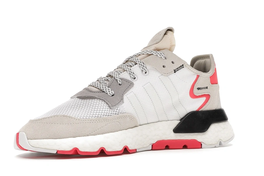 Фото № 3 с приближением к товару «‎adidas Nite Jogger White Shock Red»