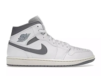 Фото № 1 с приближением к товару «‎Air Jordan 1 Mid Neutral Grey»