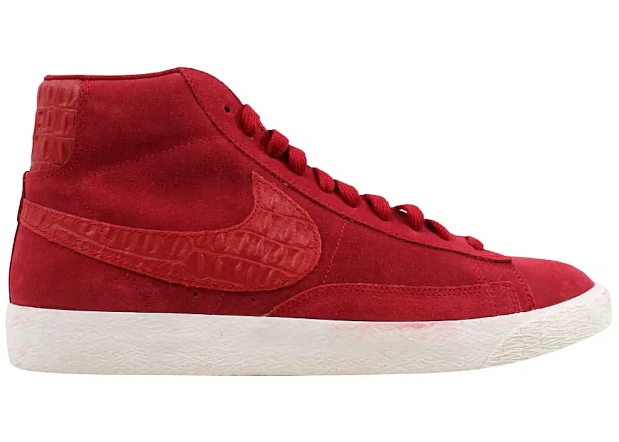 Фото № 1 с приближением к товару «‎Nike Blazer Mid Premium Vintage Gym Red/Gym Red-Sail»
