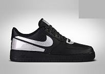 Фото № 1 с приближением к товару «‎3M x Nike Air Force 1 Low BlackSilver»