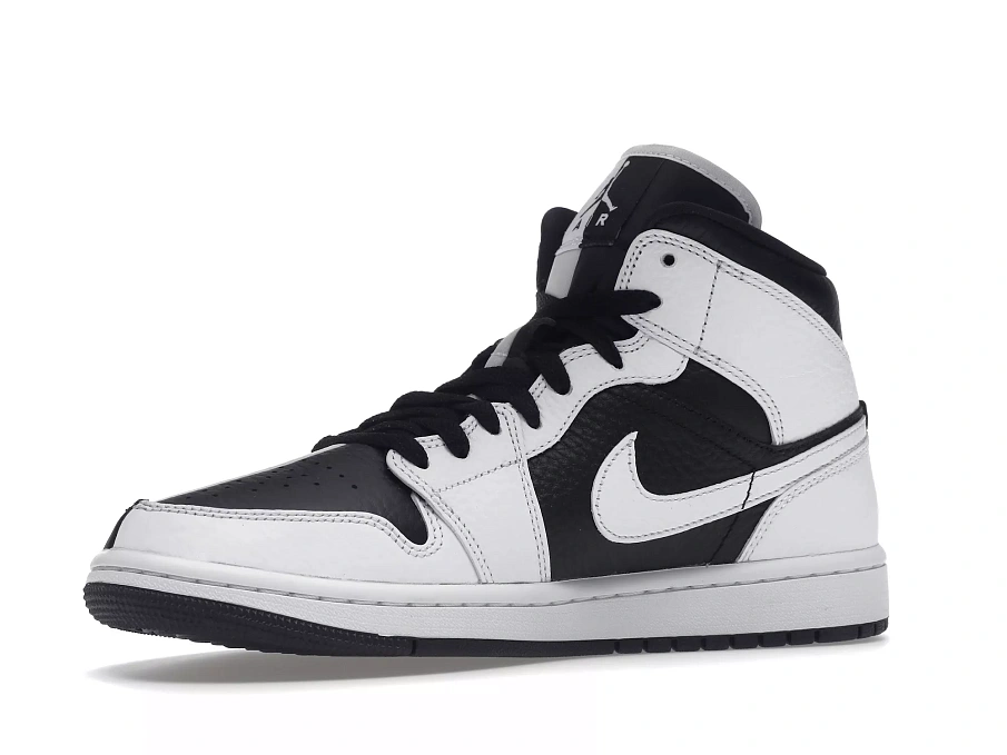 Фото № 5 с приближением к товару «‎Jordan 1 Mid Split Black White »