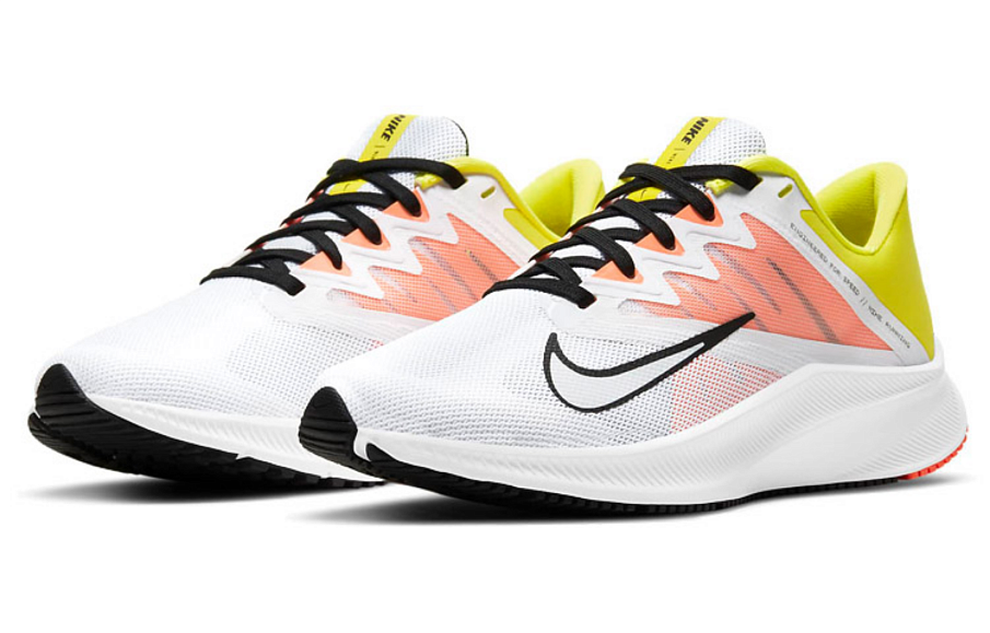 Фото № 3 с приближением к товару «‎Nike WMNS Quest 3 WhiteOrangeYellow»