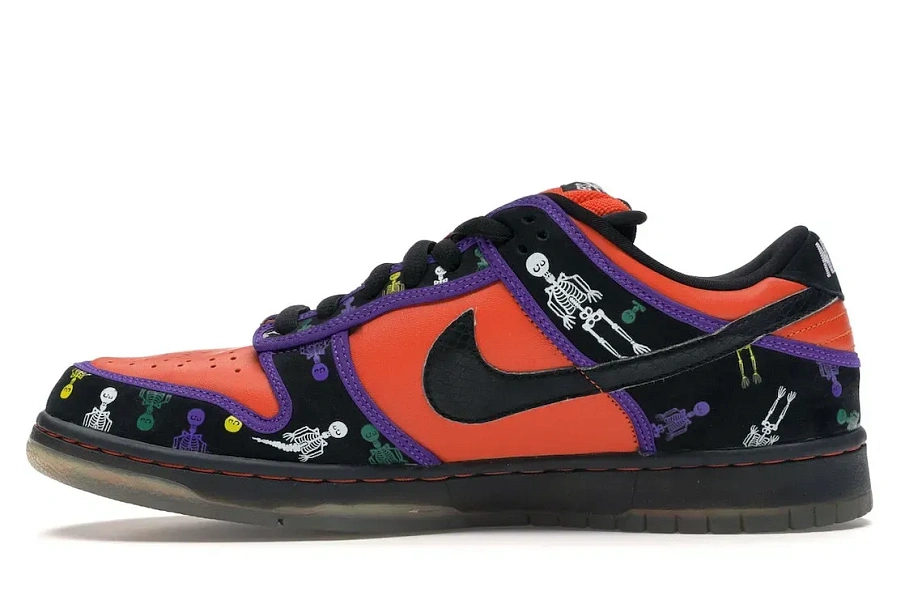 Фото № 3 с приближением к товару «‎Nike SB Dunk Low Day of the Dead»
