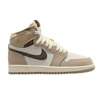 Фото № 1 с приближением к товару «‎Air Jordan 1 Retro High OG PS Khaki»