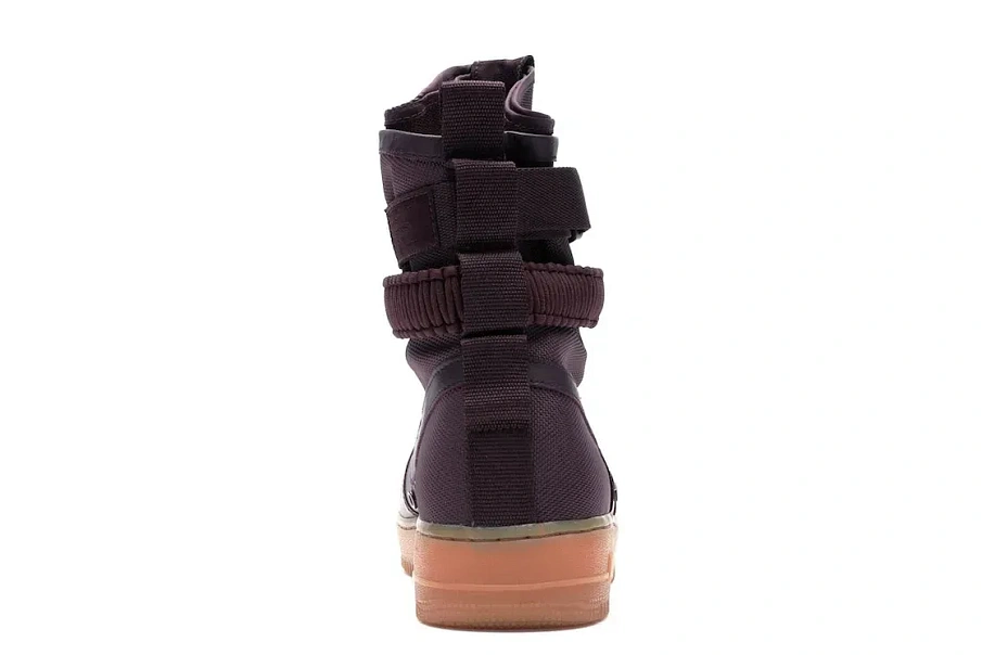 Фото № 4 с приближением к товару «‎Nike SF Air Force 1 High Deep Burgundy»
