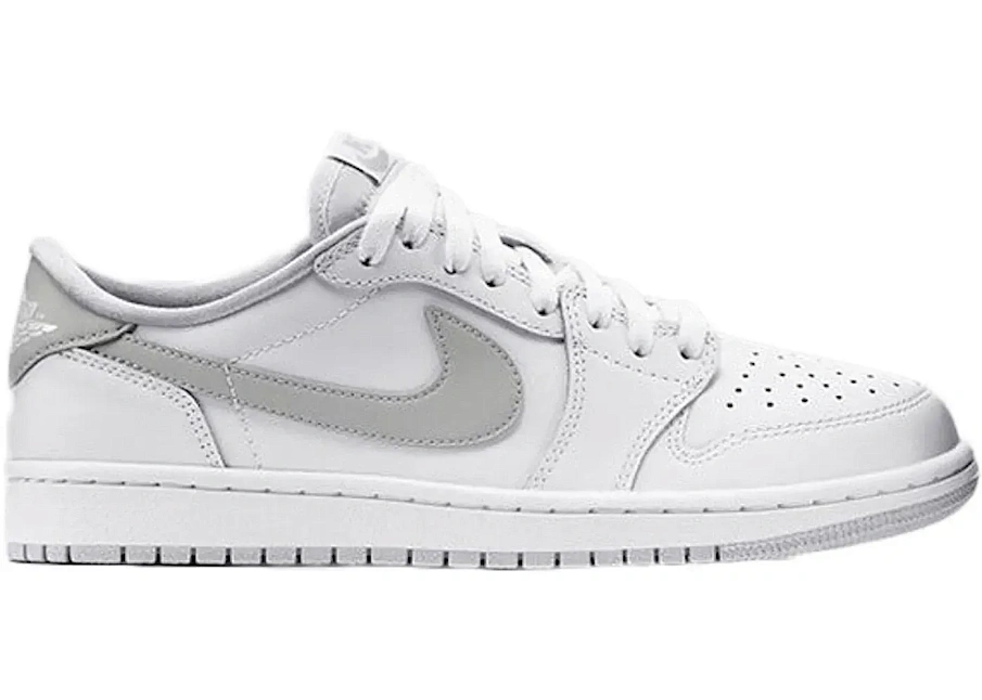 Фото № 1 с приближением к товару «‎Jordan 1 Retro Low White Neutral Grey (2015)»