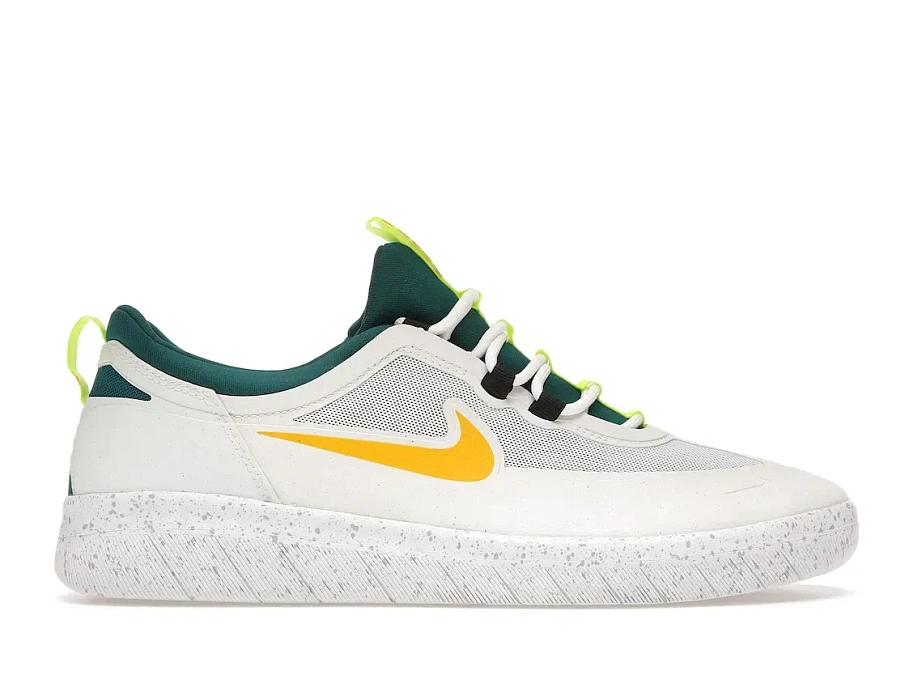 Фото № 1 с приближением к товару «‎Nike SB Nyjah Free 2 Summit White University Gold»