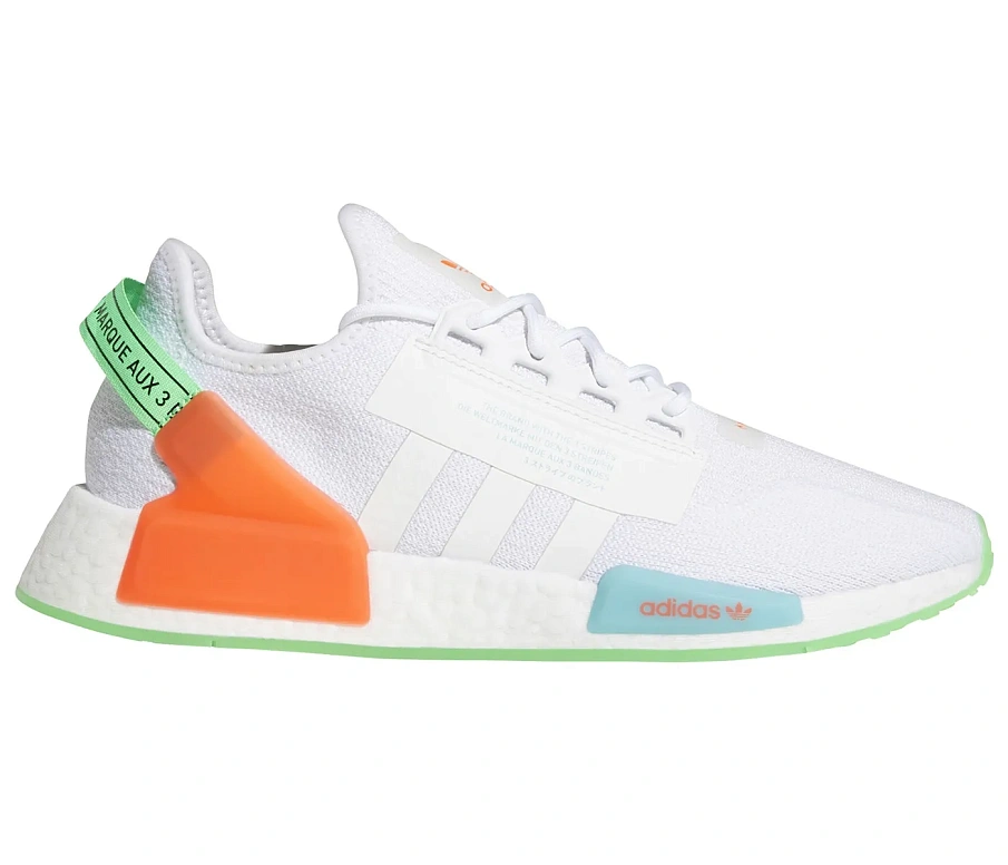 Фото № 1 с приближением к товару «‎adidas NMD R1 V2 Glow White Sonic Ink»