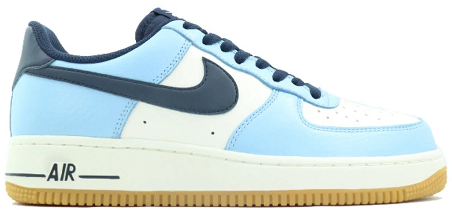 Фото № 1 с приближением к товару «‎Nike Air Force 1 Low Blue Cap Obsidian Gum»