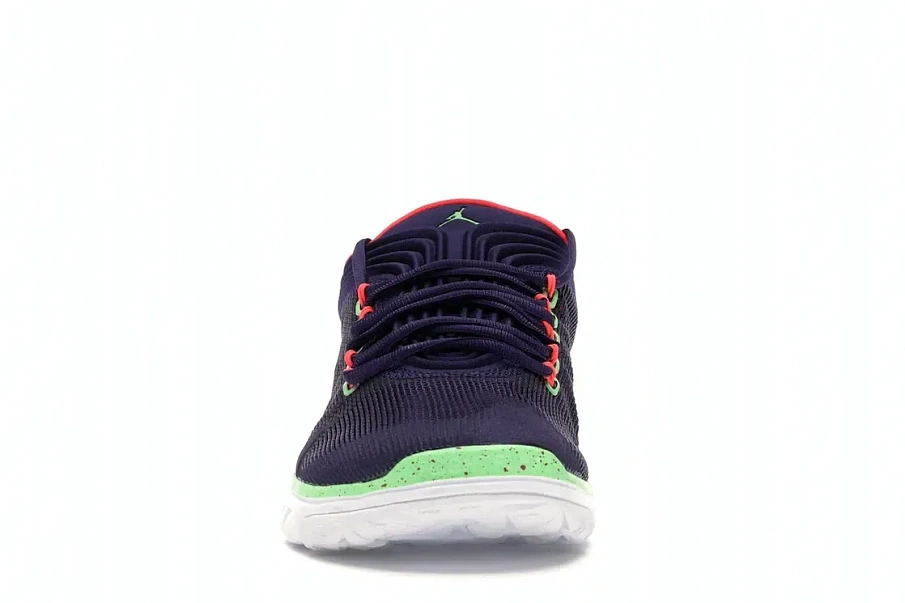 Фото № 2 с приближением к товару «‎Jordan Flight Flex Trainer Ink/Lt Psn Green-Infrrd 23-White»