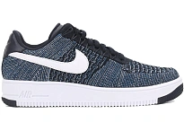 Фото № 1 с приближением к товару «‎Nike Air Force 1 Low Flyknit Obsidian»