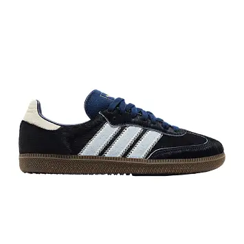 adidas Women's Samba OG Pony Hair Pack - Night Indigo Clear Sky - 1