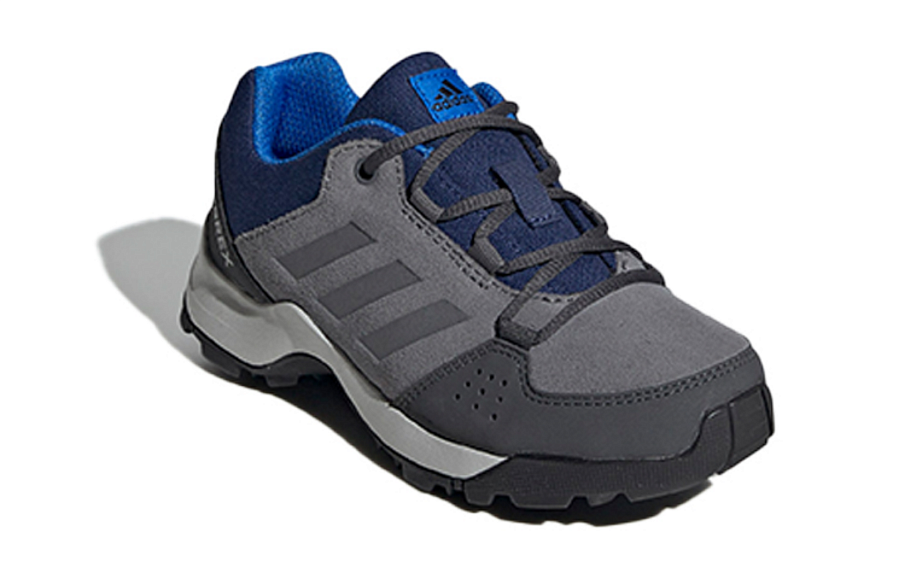 Фото № 3 с приближением к товару «‎adidas Terrex Hyperhiker Low Leather Hiking Kids Grey»