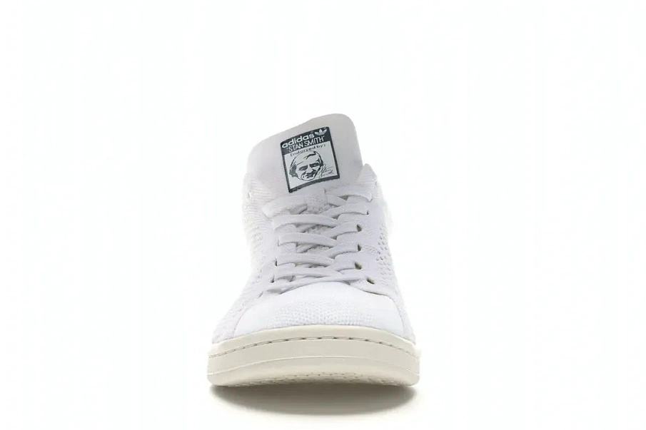 Фото № 2 с приближением к товару «‎adidas Stan Smith Primeknit White Blue»