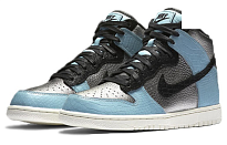 Фото № 3 с приближением к товару «‎Nike Wmns Dunk Hi Lx Blue»