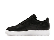 Фото № 6 с приближением к товару «‎Nike Air Force 1 Low Cut Out Reflective Swoosh Black Blue»