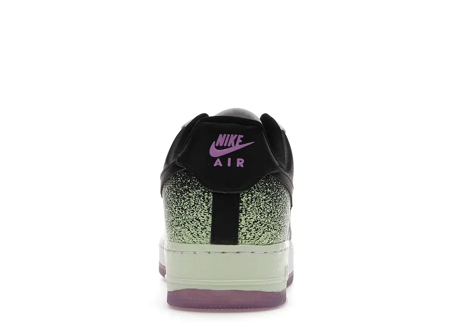 Фото № 4 с приближением к товару «‎Nike Air Force 1 Low Splatter Barely Volt Fuchsia Glow »