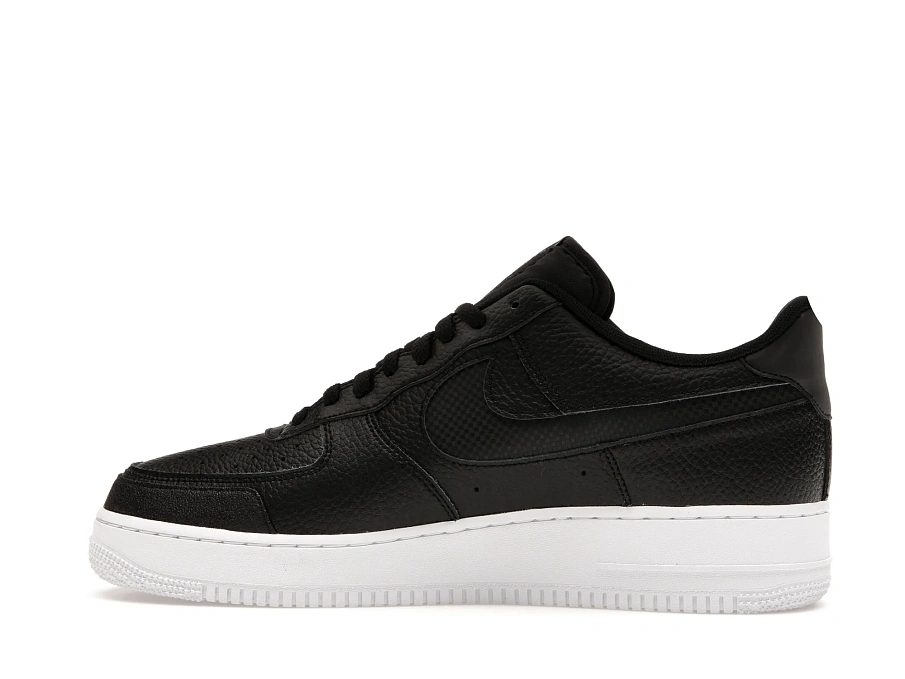 Фото № 6 с приближением к товару «‎Nike Air Force 1 Low Cut Out Reflective Swoosh Black Blue»