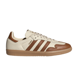 adidas Women's Samba OG Wonder White Dusky Bronze (KJ0996)
