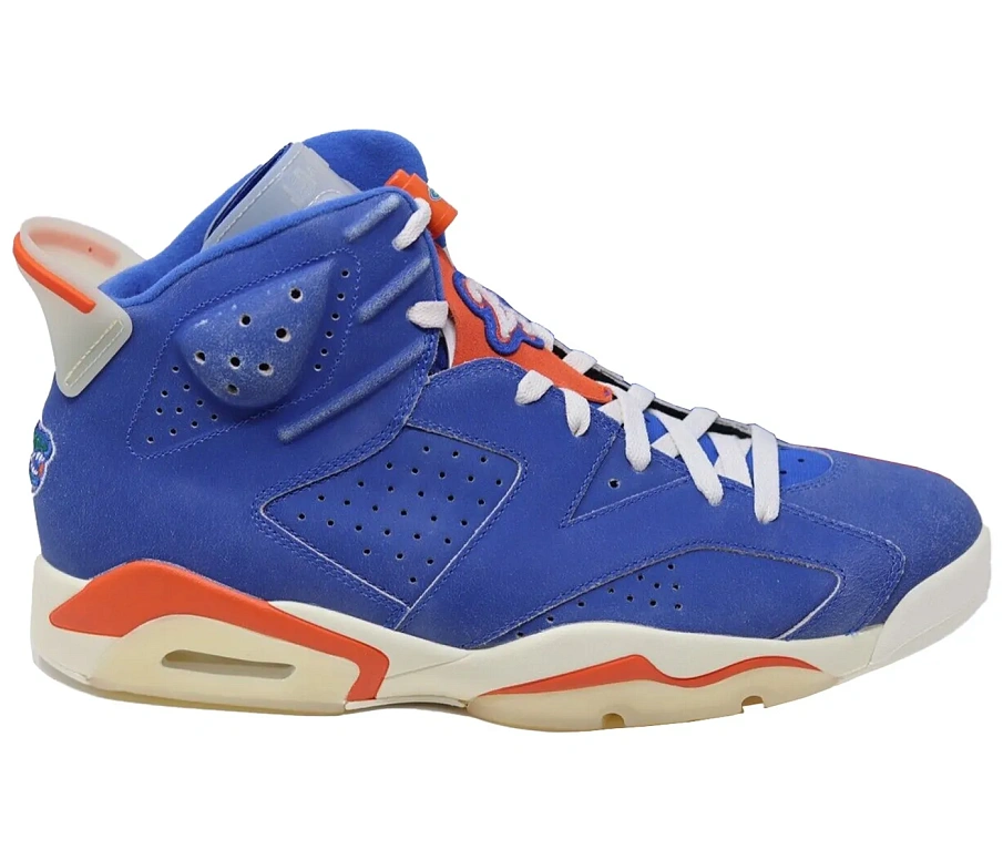 Фото № 1 с приближением к товару «‎Jordan 6 Retro Florida Gators PE»