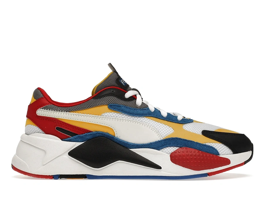 Фото № 1 с приближением к товару «‎Puma RS-X3 Puzzle White Yellow»