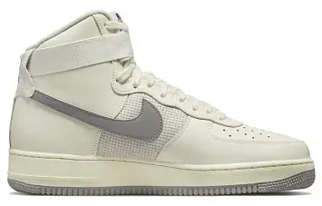Nike Air Force 1 High Vintage "Sail" High Skate Shoes Beige - 3