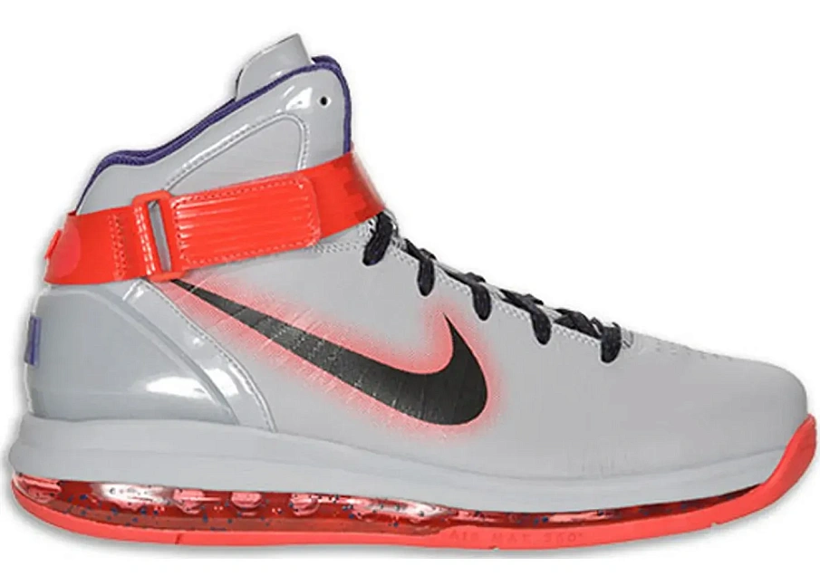 Фото № 1 с приближением к товару «‎Nike Air Max Hyperdunk 2010 Wolf Grey Black»