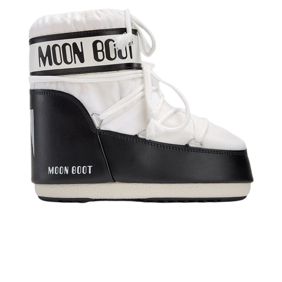 Фото № 1 с приближением к товару «‎Moon Boot Icon Nylon Low Boot White Black»