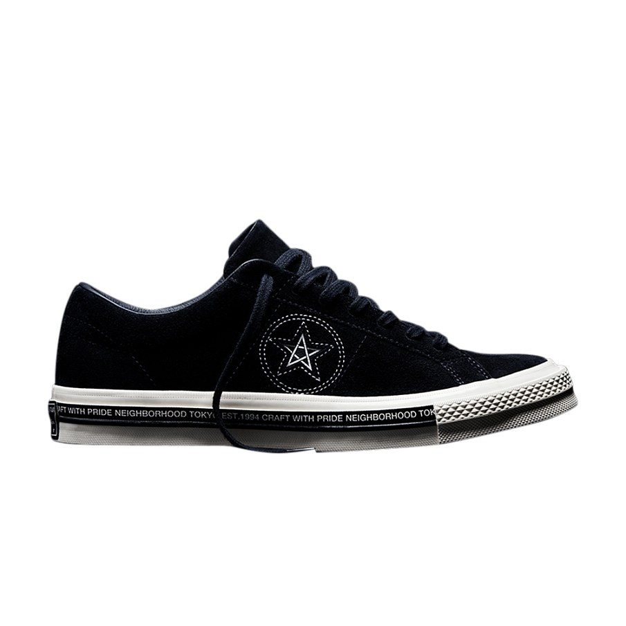 Фото № 1 с приближением к товару «‎Neighborhood x Converse One Star 74 Black White»
