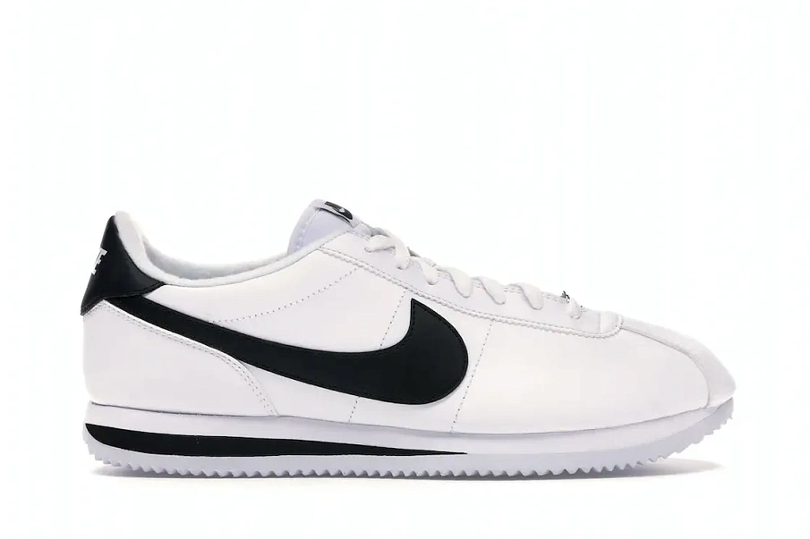 Фото № 1 с приближением к товару «‎Nike Cortez Basic Leather White Black (2017)»