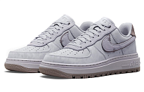 Фото № 3 с приближением к товару «‎Nike Air Force 1 Luxe "Dyed" Low-Top Casual Sneakers GreyPurple»