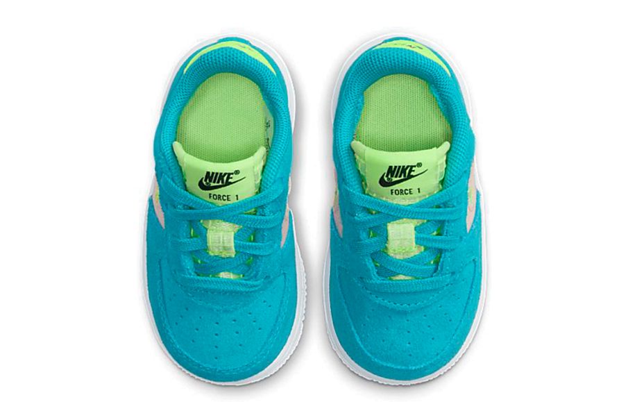 Фото № 4 с приближением к товару «‎Nike Force 1 LV8 TD PinkGreen»