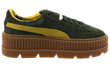 Puma Cleated Creeper Rihanna Fenty Suede Green (W) GreenYellow - 2