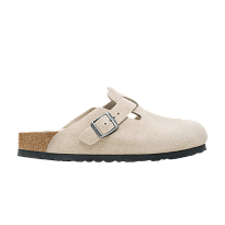 Фото № 1 с приближением к товару «‎Birkenstock Boston Soft Footbed Suede Oyster»